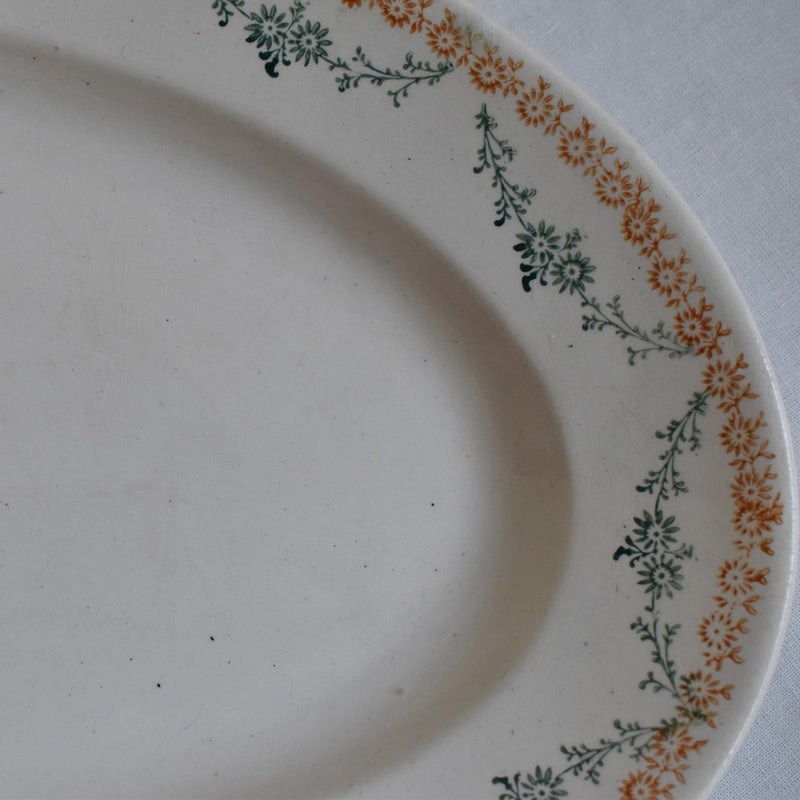 Vintage Oval Platter, Jibourg