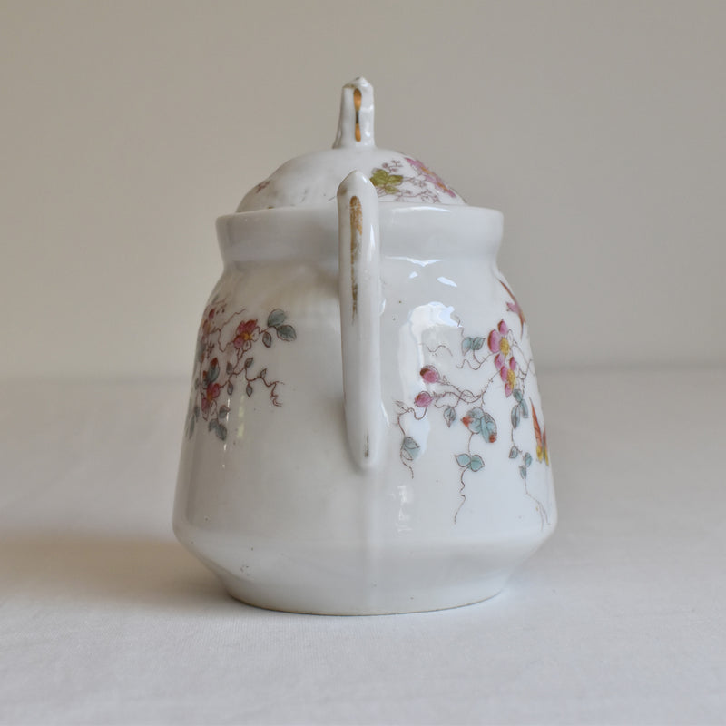 Antique Sugar Bowl, Porcelain (Unidentified Kiln)
