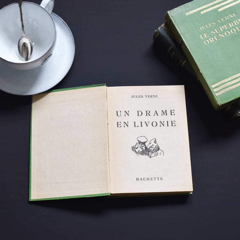 Vintage book: Jules Verne, A Drama in Livonia