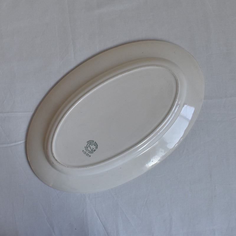 Vintage Oval Platter, Jibourg