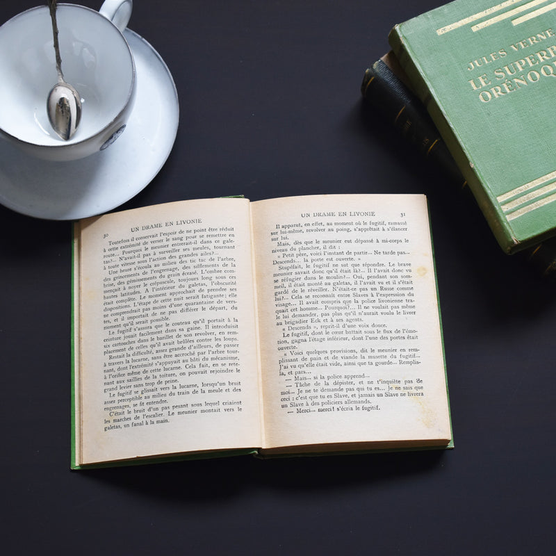 Vintage book: Jules Verne, A Drama in Livonia