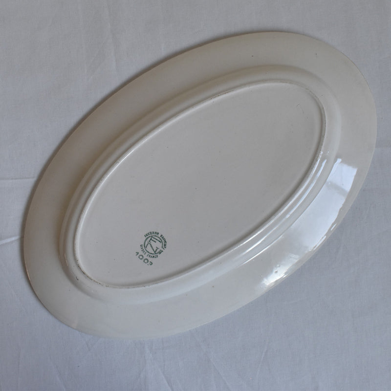 Vintage Oval Platter, Jibourg