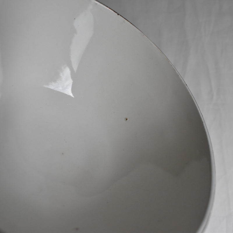 Vintage Cafe au Lait Bowl Digoin & Sarreguemines Bouquet A