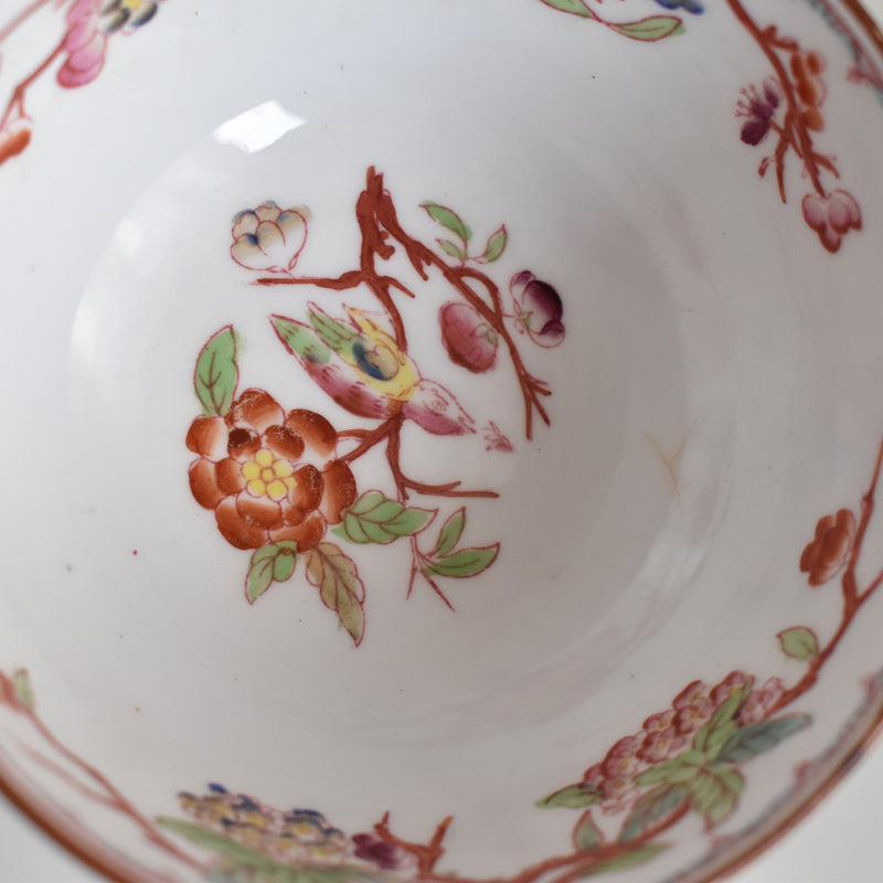 Antique Cup & Saucer Sarreguemines Minton 252 C