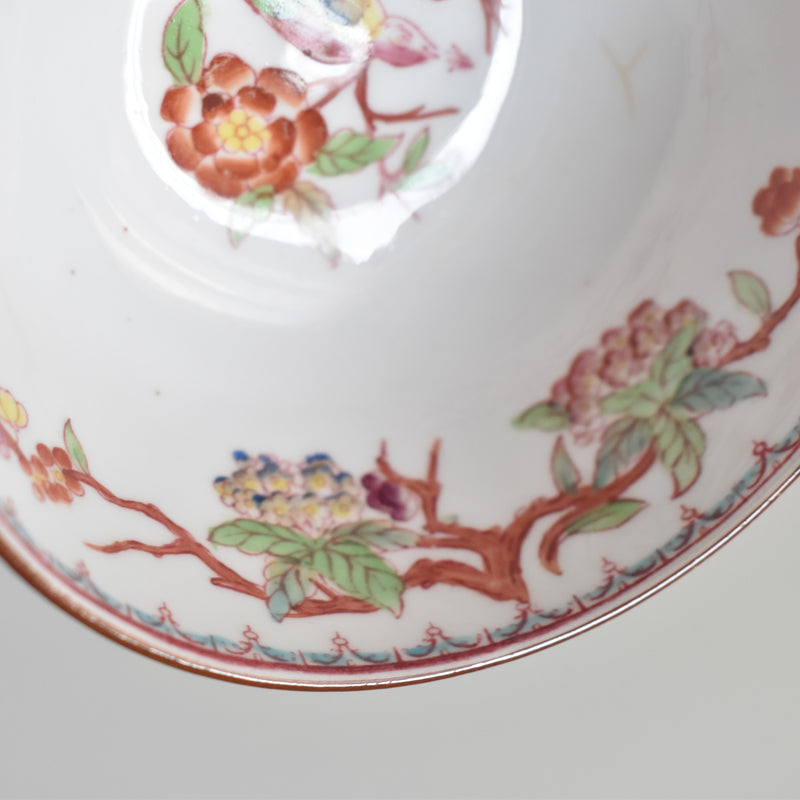 Antique Cup & Saucer Sarreguemines Minton 252 C