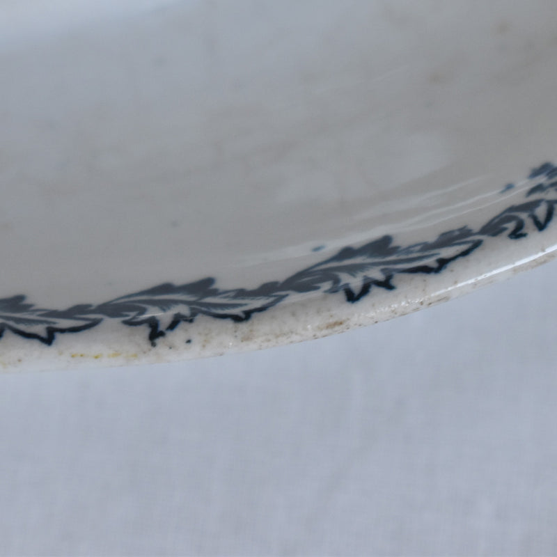 Antique Sauce Boat - St. Amand Flora