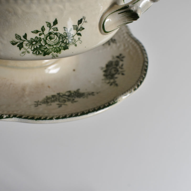 Antique Sauce Boat, Badonviller, Richelieu