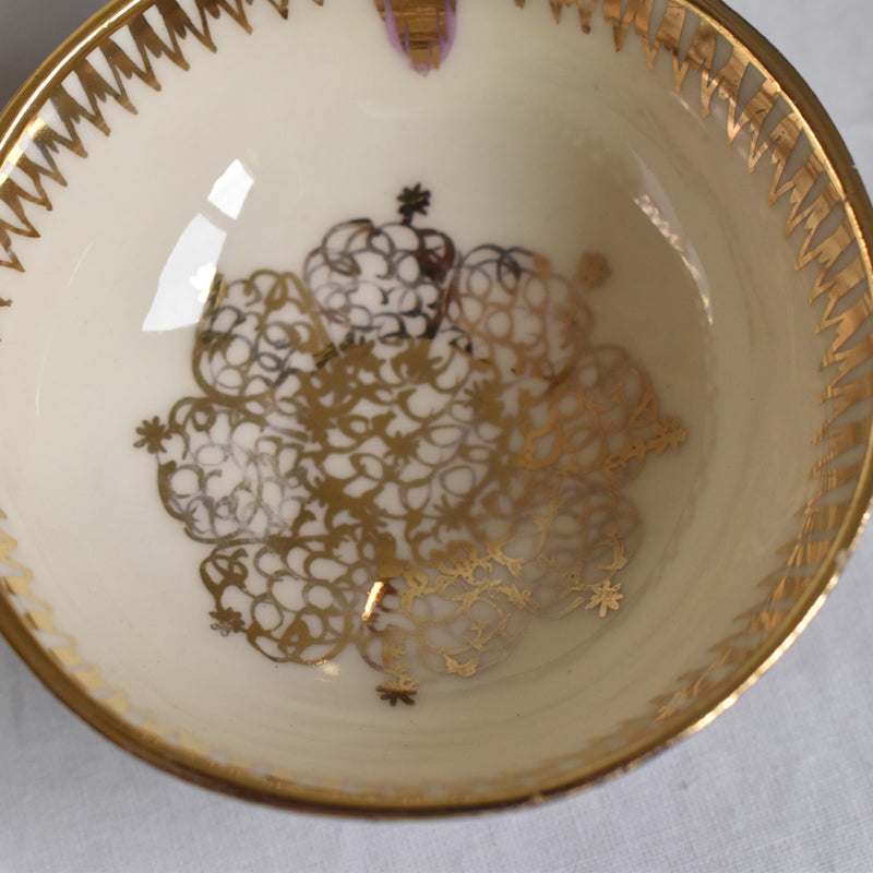 ア.ドラサンヴァル A.Dressinval コーヒーカップ＆ソーサー パープル A