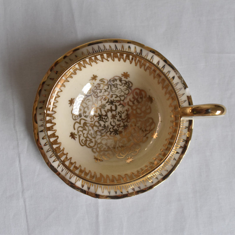 ア.ドラサンヴァル A.Dressinval コーヒーカップ＆ソーサー ホワイト A