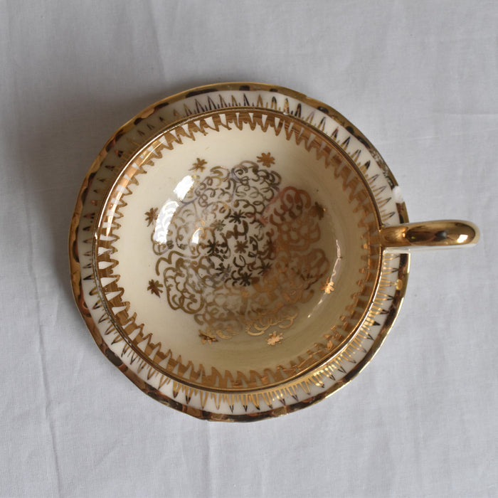 ア.ドラサンヴァル A.Dressinval コーヒーカップ＆ソーサー ホワイト A