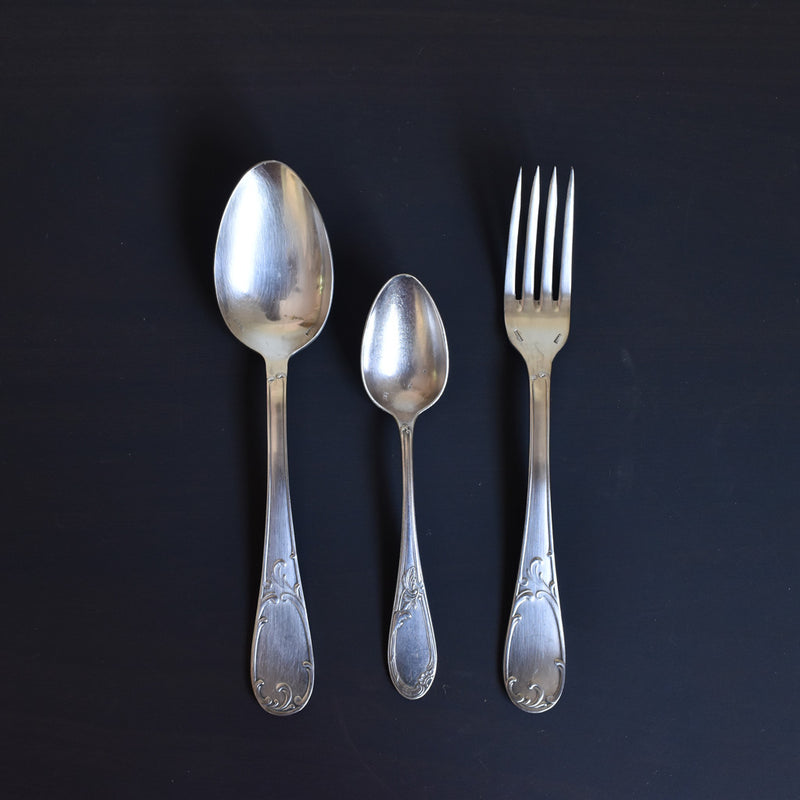 Vintage Fork & Spoon Set of 3