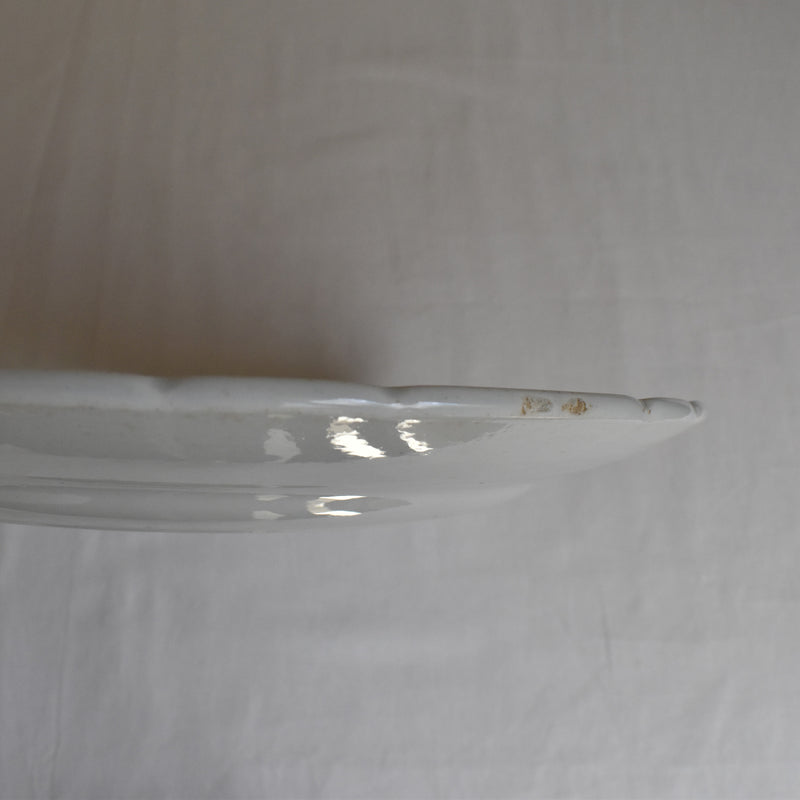 Antique Large Plate 31cm K&G Lunéville Angèle