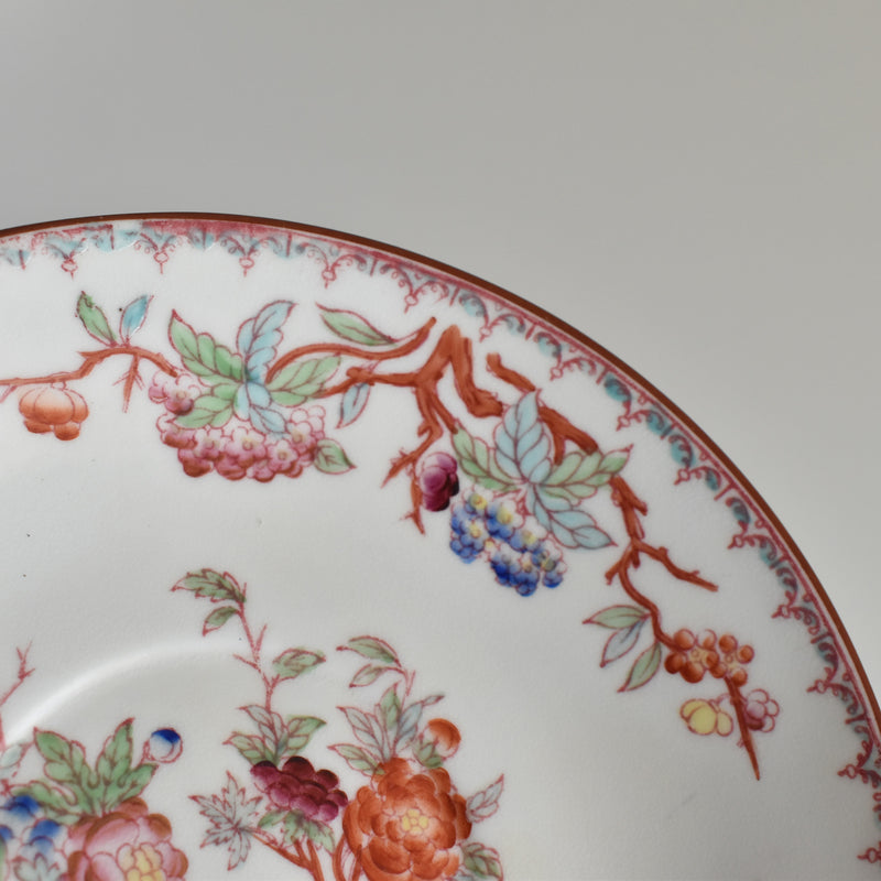Antique Cup & Saucer Sarreguemines Minton 252 B