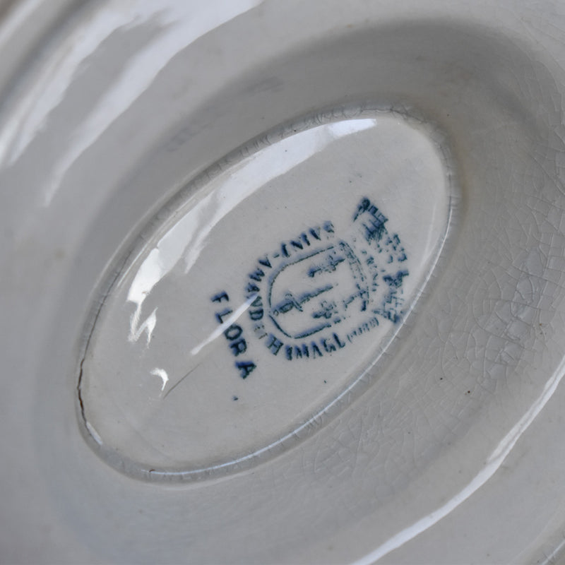 Antique Sauce Boat - St. Amand Flora