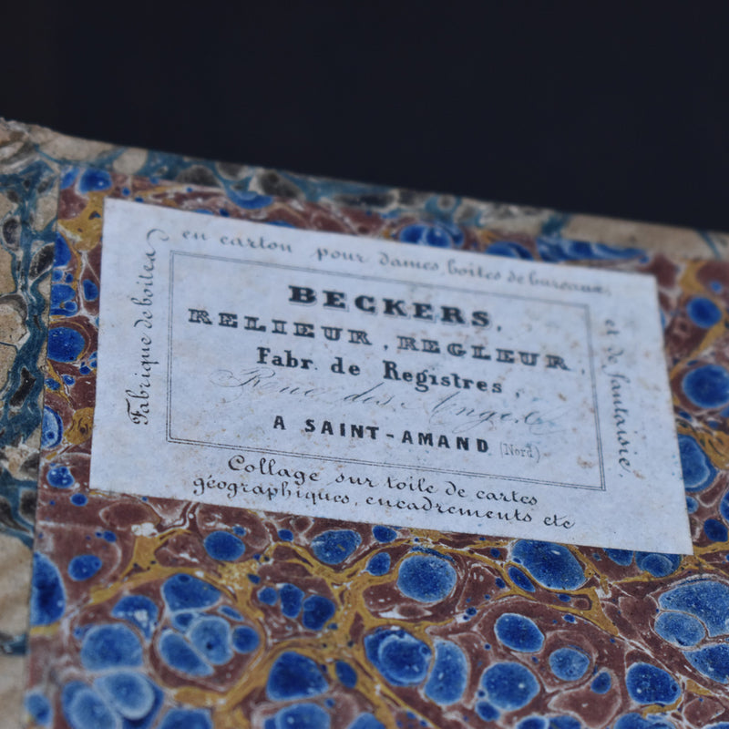 Antique book Histoire des Français