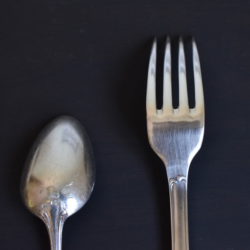 Vintage Fork & Spoon Set of 3