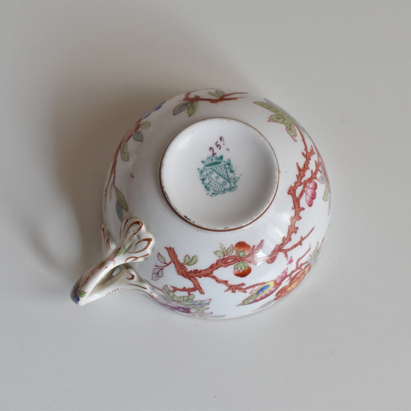 Antique Cup & Saucer Sarreguemines Minton 252 B