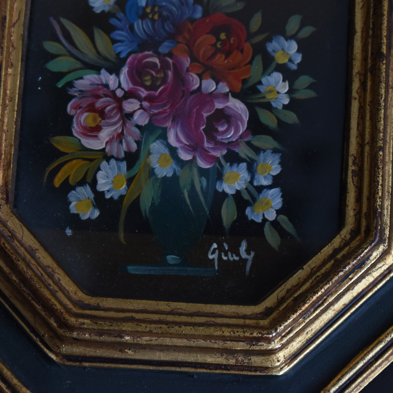 ヴィンテージフレーム 油絵付き A