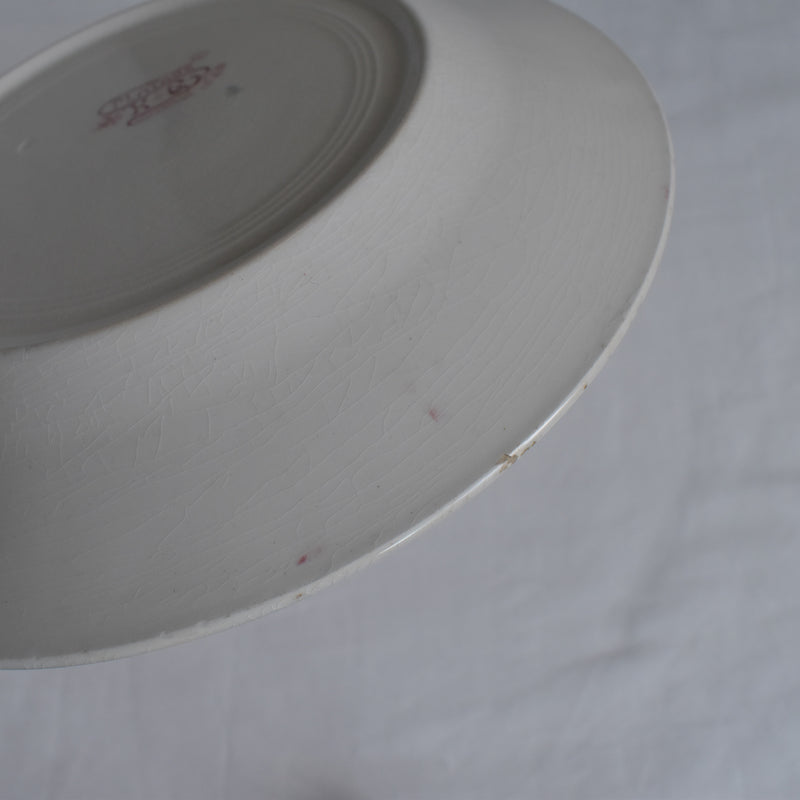 Antique Plate K&G Luneville Platane V