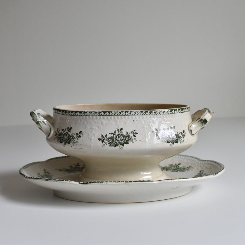 Antique Sauce Boat, Badonviller, Richelieu