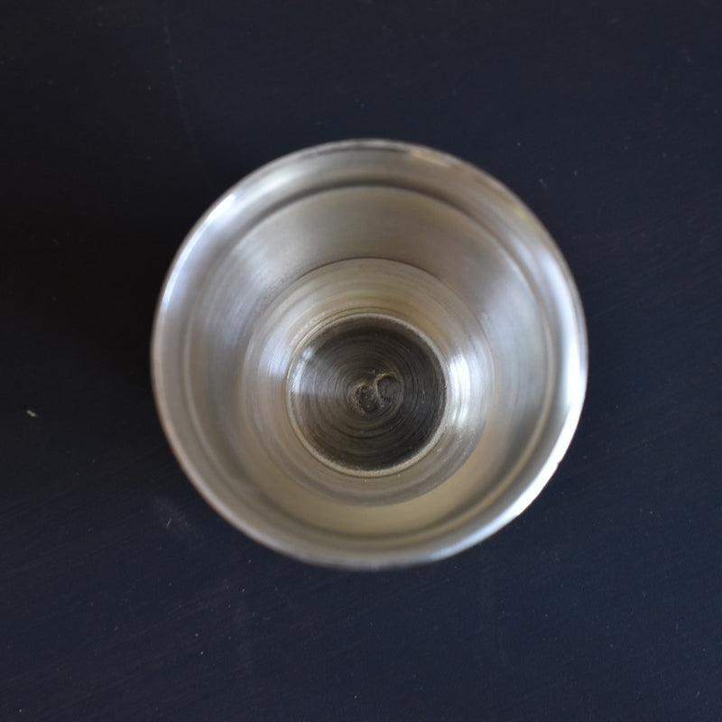 Vintage egg cup and spoon set