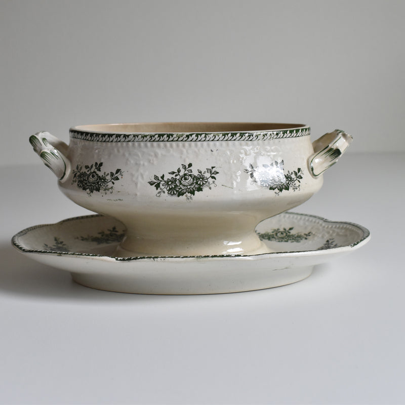 Antique Sauce Boat, Badonviller, Richelieu