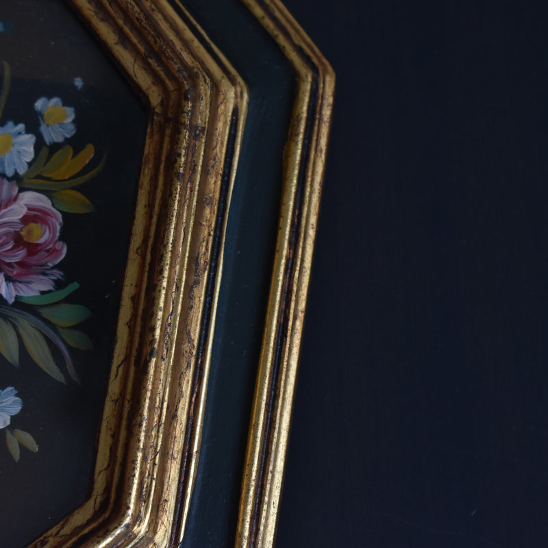 ヴィンテージフレーム 油絵付き A