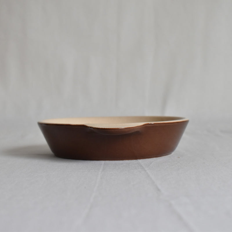 Vintage Gratin Dish, Emile Henry Stoneware