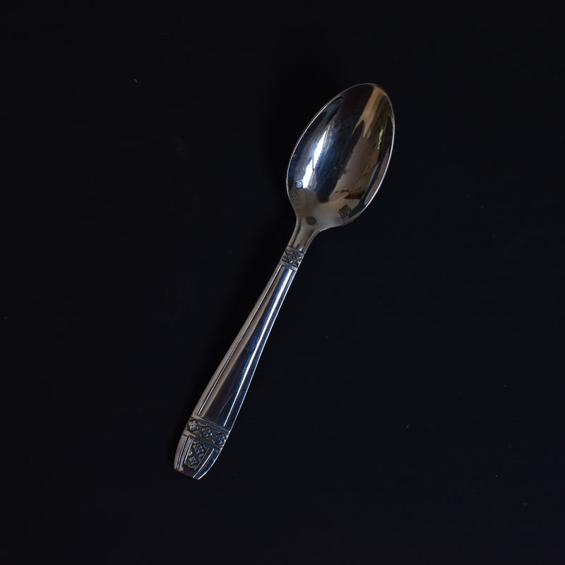Vintage egg cup and spoon set