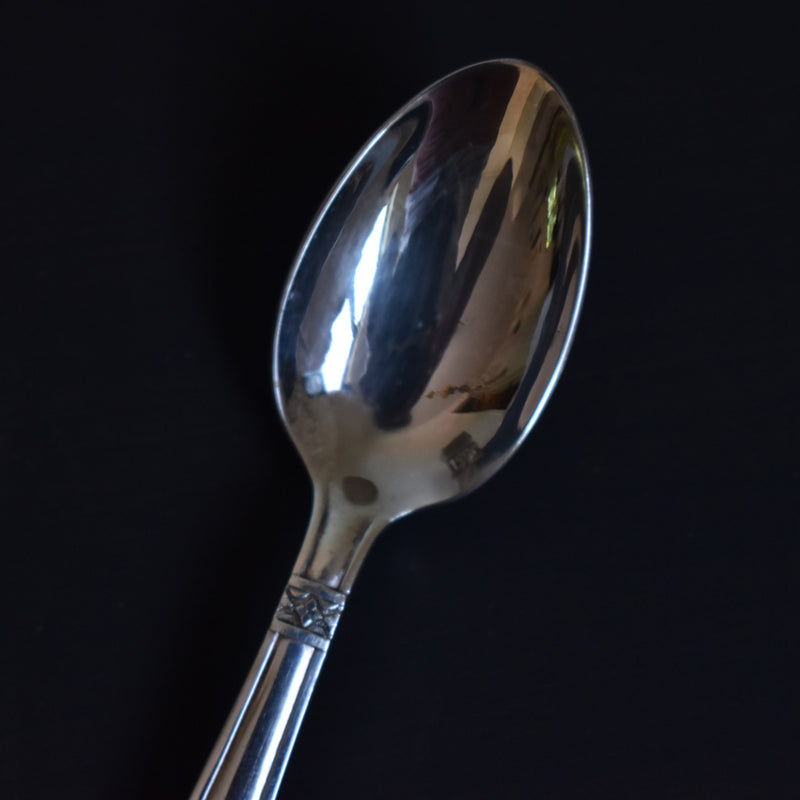 Vintage egg cup and spoon set