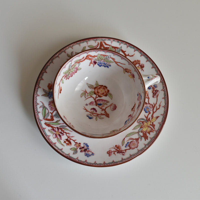 アンティークカップ＆ソーサー サルグミンヌ Minton 252 A