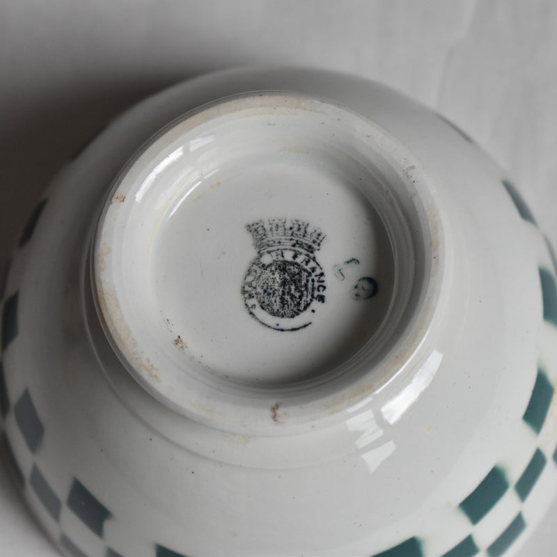 Vintage Cafe au Lait Bowl Digoin & Sarreguemines Badonviller