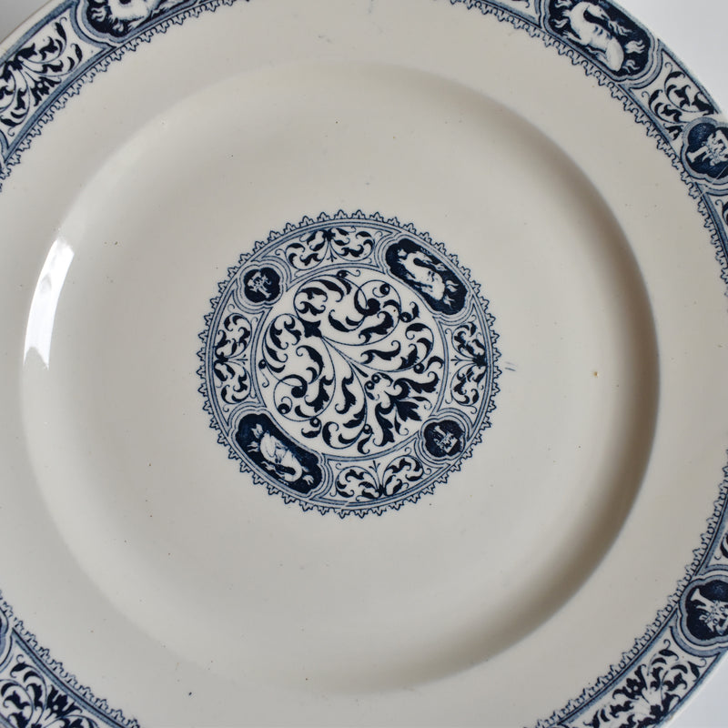Antique Plate Salins François 1er A