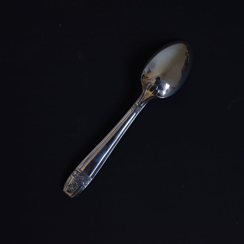 Vintage egg cup and spoon set