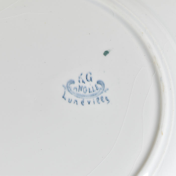 アンティーク 大皿 28.5cm K&Gリュネヴィル Angéle （銀座店展示中）