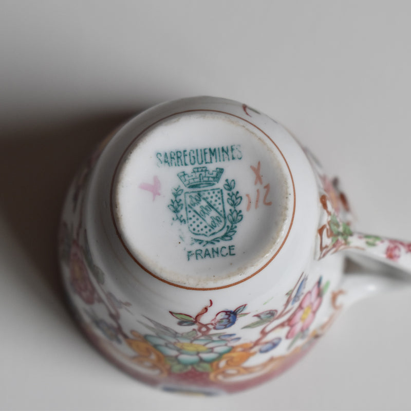Antique Coffee Cup & Saucer Salagminnes Minton 216 E