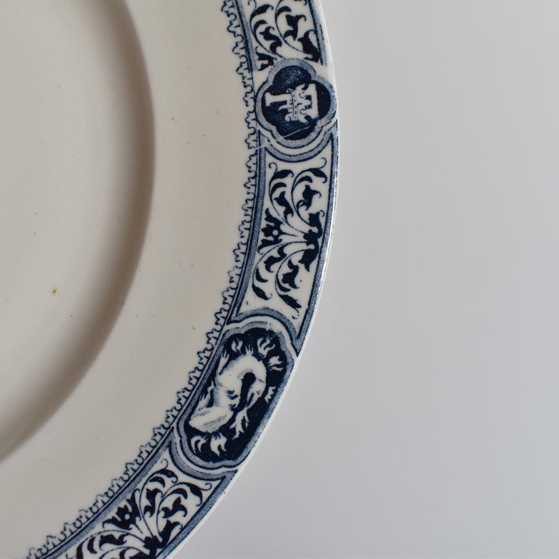 Antique Plate Salins François 1er A