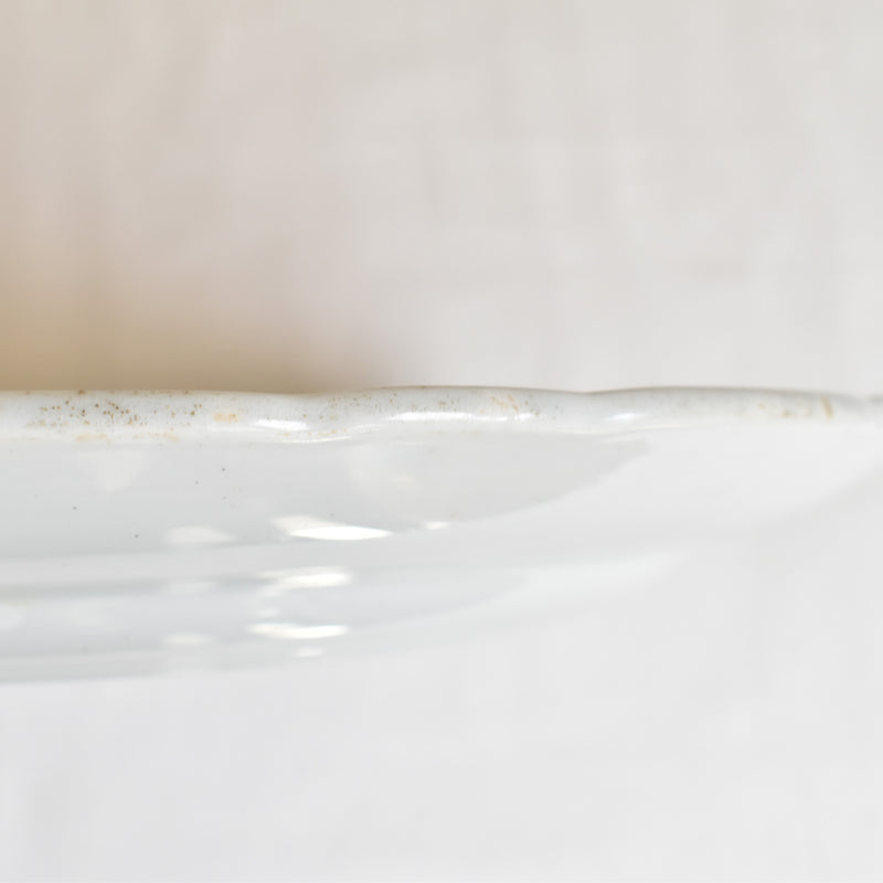 Antique Large Plate 28.5cm K&G Luneville Angéle