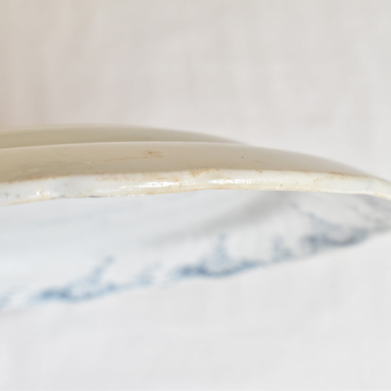 Antique Large Plate 28.5cm K&G Luneville Angéle