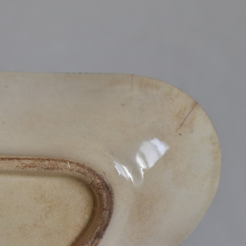 Antique sauce boat, Salins, Ruban