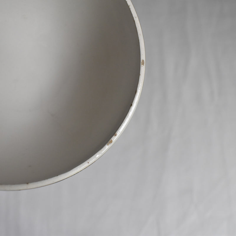 Vintage Cafe au Lait Bowl Digoin & Sarreguemines Petit vert