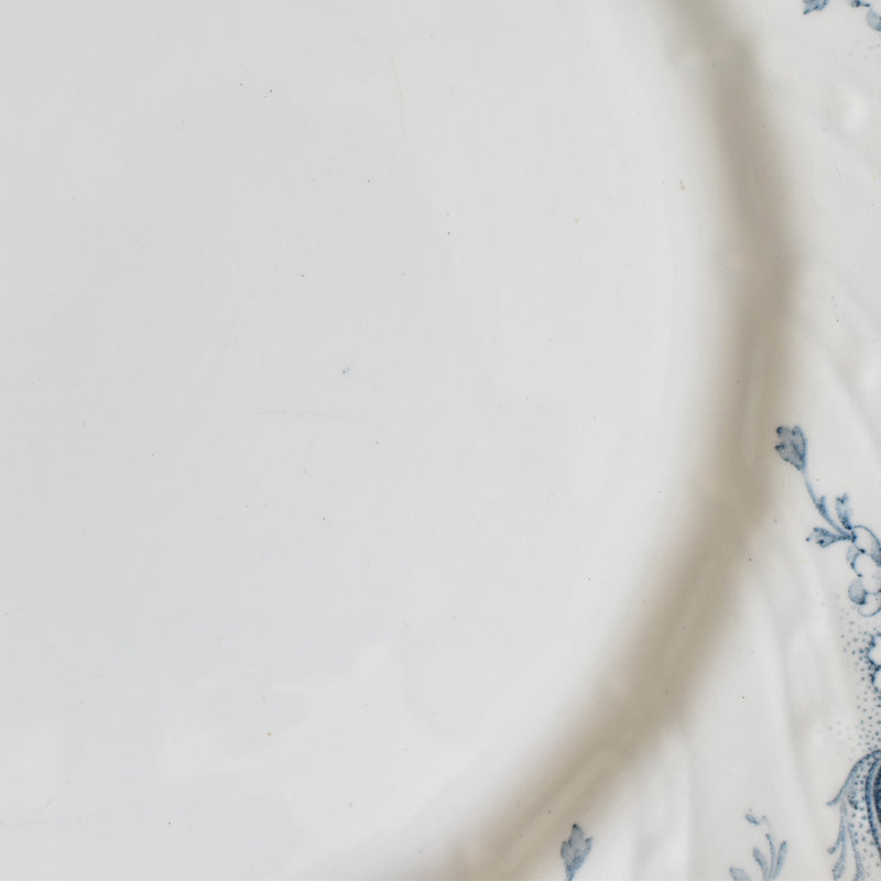 Antique Large Plate 28.5cm K&G Luneville Angéle