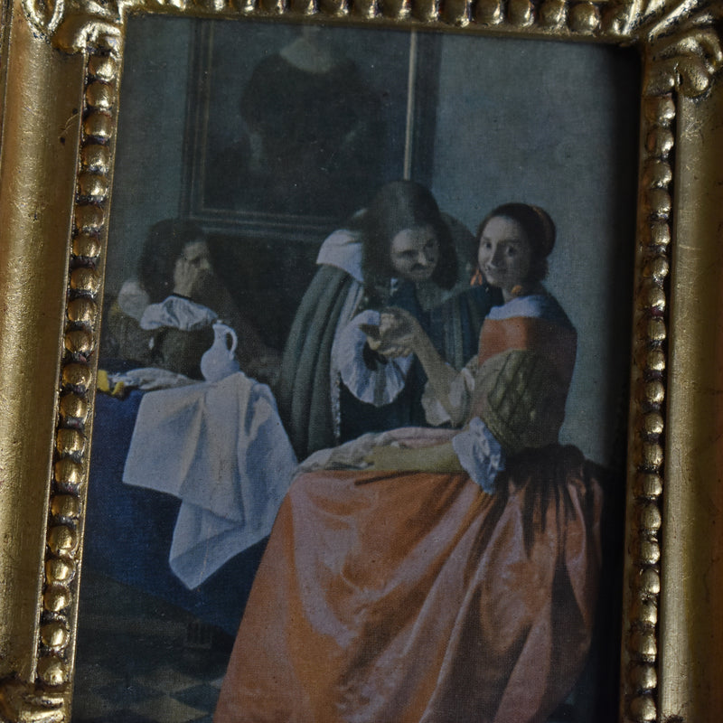 Vintage frame Interior of a Dutch house