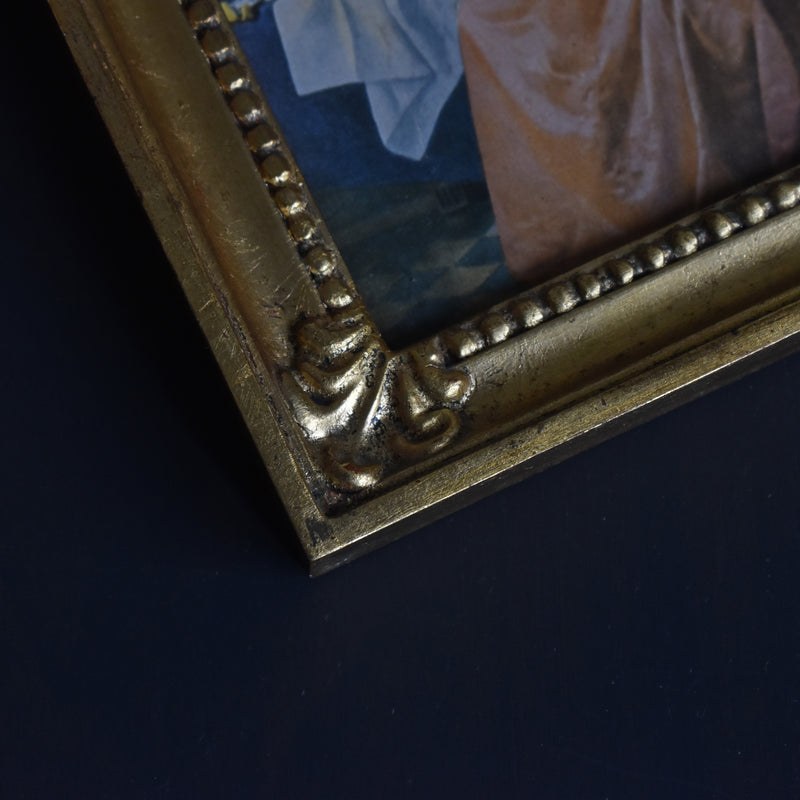 Vintage frame Interior of a Dutch house