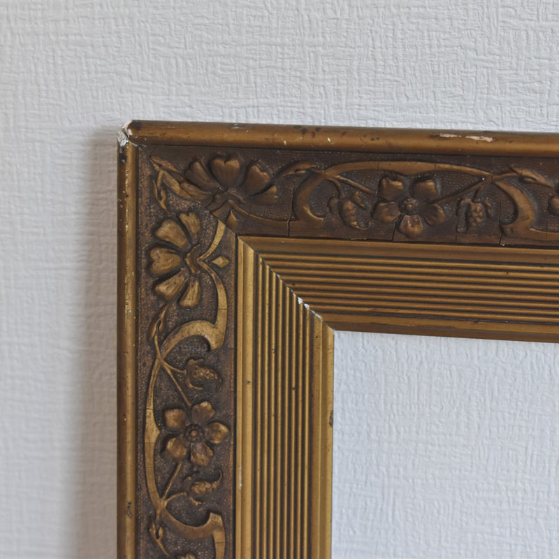 Antique Frame - Square Flower Motif