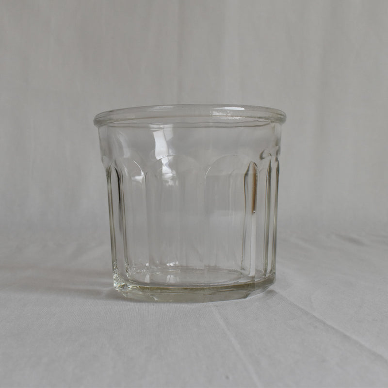 ガラス　ヴィンテージ　ジャムポット　500 B