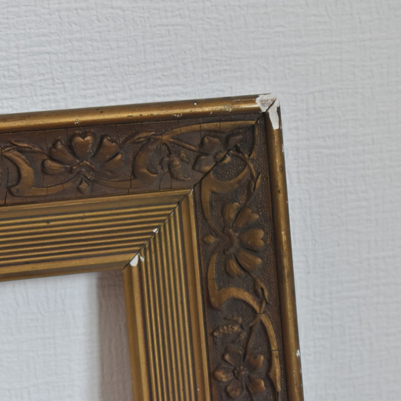 Antique Frame - Square Flower Motif