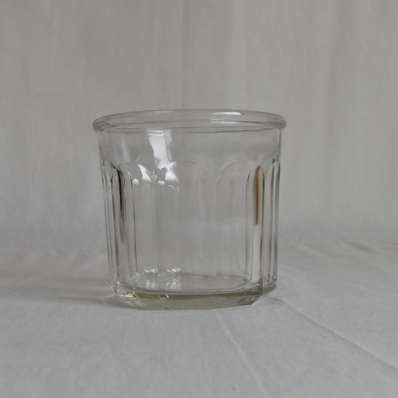 ガラス　ヴィンテージ　ジャムポット　500 B