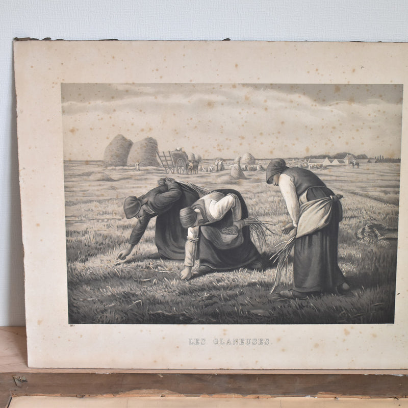 Antique Frame with Picture - Une belle Matinée