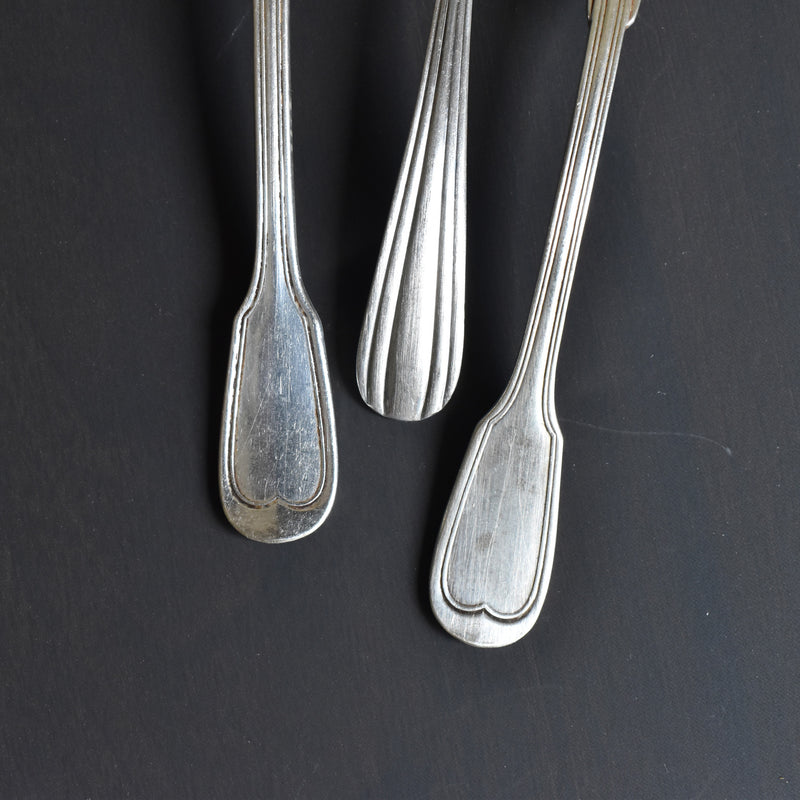 Vintage Dessert Spoon Set of 3 (SFAM & JB)